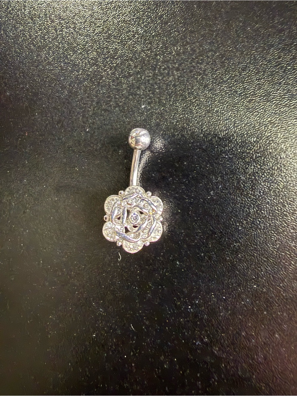 Rose Belly Button Ring